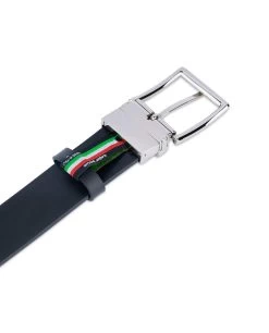 Black Vegan Men’s Belt 35 Mm -Belt Shop black vegan mens belt 35 mm sz28 44 14