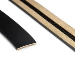 Black Vegan Mens Click Belt Strap Replacement -Belt Shop black vegan mens click belt strap replacement 4