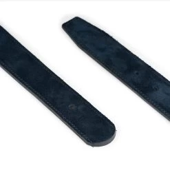 Blue Patent Leather Belt Strap Reversible Suede -Belt Shop blue patent leather belt strap reversible suede 4