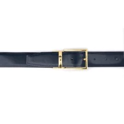 Blue Suede Men’s Reversible Belt With Gold Buckle -Belt Shop blue suede men s reversible belt with gold buckle 5