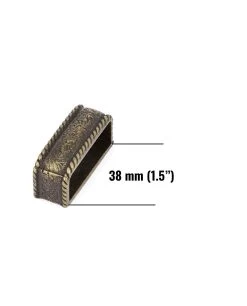 Bronze Western Belt Metal Loop -Belt Shop bronze western belt metal loop 38mm 5usd 2