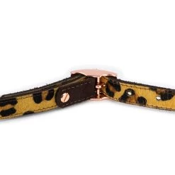 Brown Calf Hair Belt With Rose Gold Buckle 10 Brown Calf Hair Belt With Rose Gold Buckle -Belt Shop brown calf hair belt with rose gold buckle 5