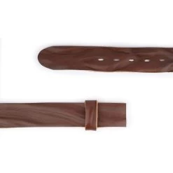 Brown Full Grain Leather Belt Strap | 40 Mm Replacement -Belt Shop brown full grain leather belt strap 40 mm replacement 4