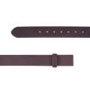 Brown Full Grain Leather Belt Strap For Clasp Buckles -Belt Shop brown full grain leather belt strap for clasp buckles 2