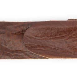 Brown Leather Belt For Jeans With Silver Center Bar Buckle -Belt Shop brown leather belt for jeans with silver center bar buckle 4