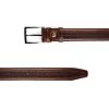 Brown Leather Fancy Mens Belts For Jeans