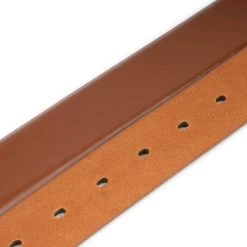 Brown Mens Belt Strap For Buckle Replacement -Belt Shop brown mens belt strap for buckle replacement 3