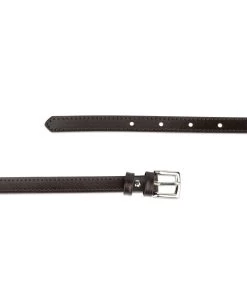 Brown Skinny Belt For Dress