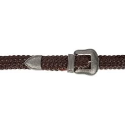 Brown Western Mens Woven Belt | Silver Buckle 9 Brown Western Mens Woven Belt | Silver Buckle -Belt Shop brown western mens woven belt silver buckle 28 44 usd75 2