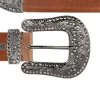 Brown Womens Cowboy Western Belt With Rhinestone Buckle 2 Brown Womens Cowboy Western Belt With Rhinestone Buckle -Belt Shop brown womens cowboy western belt with rhinestone buckle copy