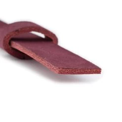Burgundy Soft Leather Belt Strap Replacement 1 Inch -Belt Shop burgundy soft leather belt strap replacement 1 inch 4
