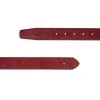 Burgundy Suede No Buckle Belt Strap -Belt Shop burgundy suede no buckle belt 3