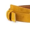 Camel Color Suede Leather Strap Replacement 3.5 Cm -Belt Shop camel color suede leather strap replacement 3.5 cm 2