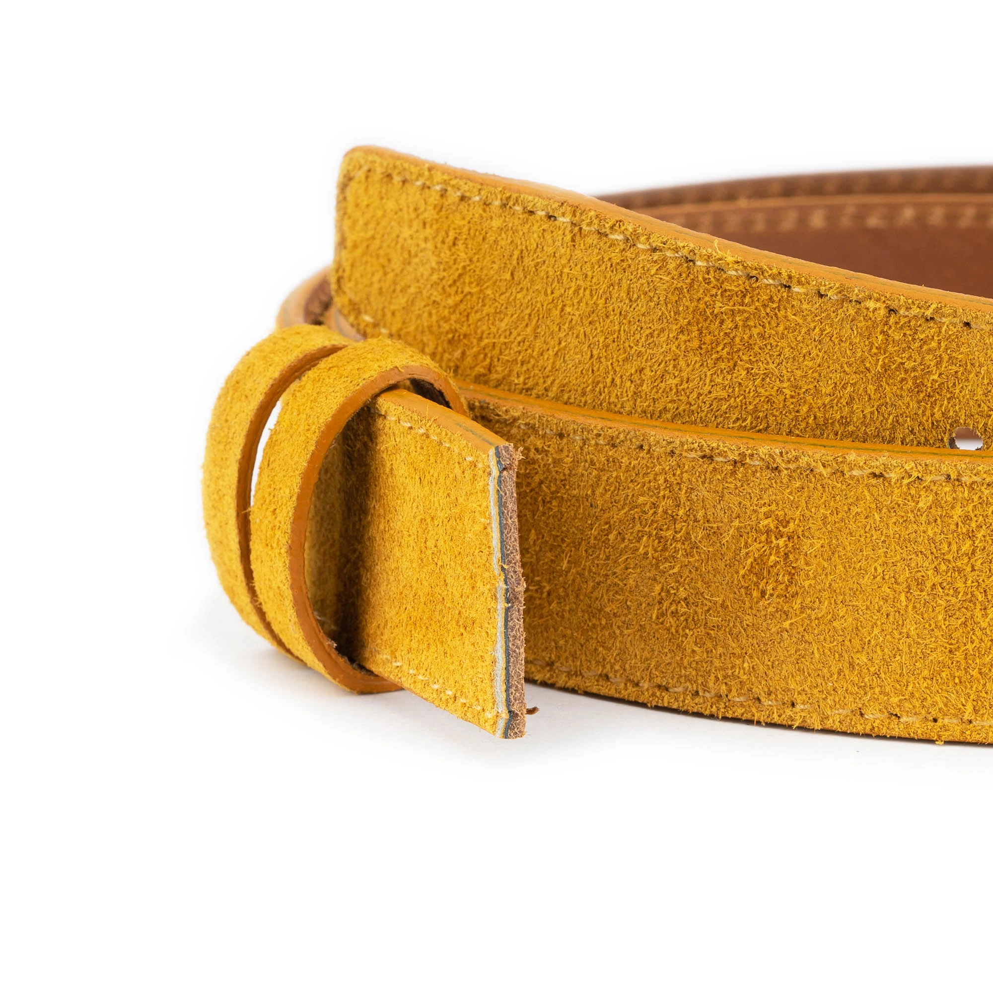 Camel Color Suede Leather Strap Replacement 3.5 Cm 3 Camel Color Suede Leather Strap Replacement 3.5 Cm