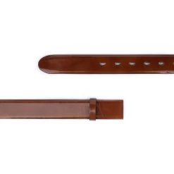 Cognac Brown Replacement Leather Strap For Belt