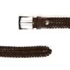 Comfortable Belt For Men – Woven Coffee Brown -Belt Shop comfortable belt for men woven coffee brown 351029 2