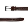 Coolest Mens Belt – Brown Embossed Leather -Belt Shop coolest mens belt brown embossed leather 351074 3