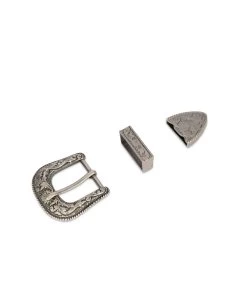 Cowboy 3 Piece Buckle Set