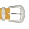 Cowboy Belt With Buckle – Mustard Suede -Belt Shop cowboy belt with buckle mustard suede copy