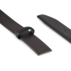 Dark Brown Belt Strap Replacement – High Quality Leather -Belt Shop dark brown belt strap replacement high quality leather 4
