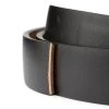 Dark Brown Vegan Mens Click Belt Strap Replacement -Belt Shop dark brown vegan mens click belt strap replacement 2