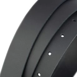 Dark Gray Leather Belt Strap For Buckles – Replacement 1 Inch -Belt Shop dark gray leather belt strap for buckles replacement 1 inch 4