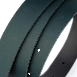 Forest Green Belt Leather Strap Replacement 2.5 Cm -Belt Shop forest green belt leather strap replacement 2.5 cm 4
