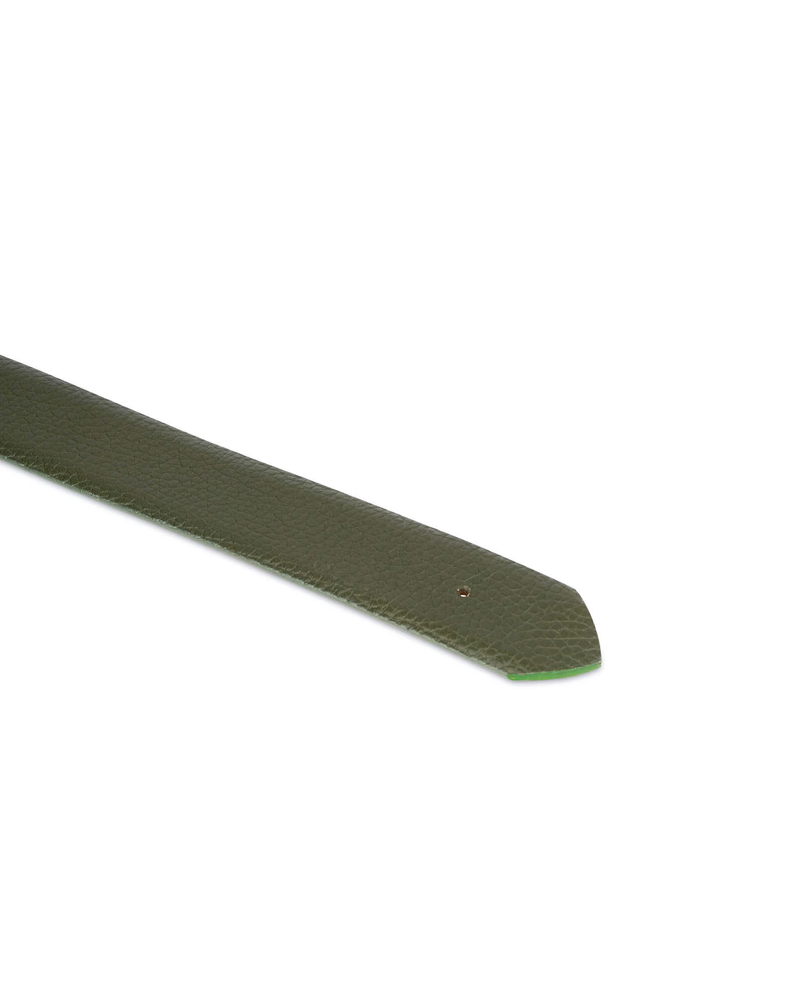 Forest Green Replacement Belt Strap Without Buckle 4 Forest Green Replacement Belt Strap Without Buckle - Image 2