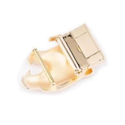 Gold Panther Head Belt Buckle Ratcheting Click -Belt Shop gold panther head belt buckle ratcheting click 5 1