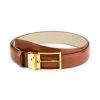 Gray Mens Belt With Gold Buckle -Belt Shop gray mens belt with gold buckle 2