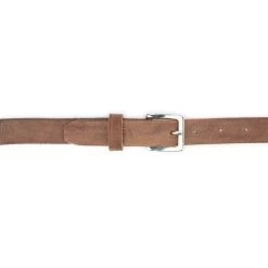 Handmade Leather Belt With Silver Buckle | Brown Full Grain 10 Handmade Leather Belt With Silver Buckle | Brown Full Grain -Belt Shop handmade leather belt with silver buckle brown full grain 3
