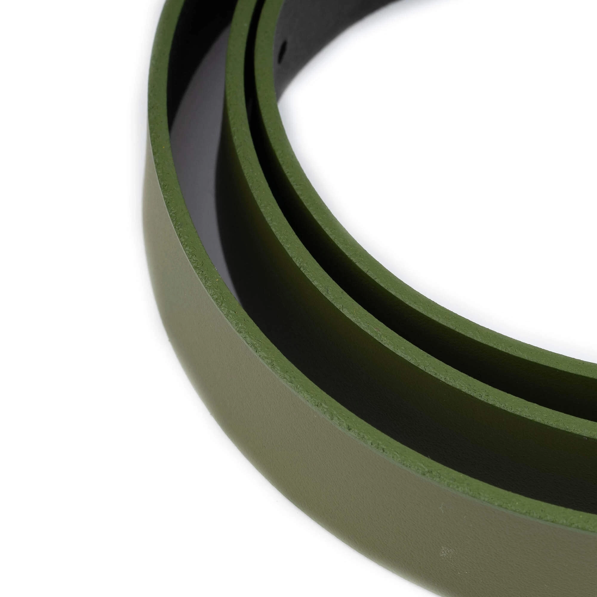 Khaki Green Replacement Belt Strap For Buckles 1 1/8 Inch 5 Khaki Green Replacement Belt Strap For Buckles 1 1/8 Inch - Image 3