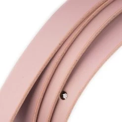 Ladies Skinny Pink Leather Belt For Dress 1.5 Cm -Belt Shop ladies skinny pink leather belt for dress 1.5 cm 6