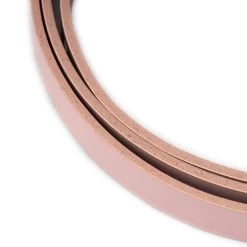 Ladies Skinny Pink Leather Belt For Dress 1.5 Cm -Belt Shop ladies skinny pink leather belt for dress 1.5 cm 7
