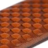 Light Brown Check Embossed Leather Belt Strap 1 Light Brown Check Embossed Leather Belt Strap -Belt Shop light brown check embossed leather belt strap 5