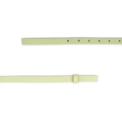 Light Green Leather Belt Strap Replacement 1.5 Cm