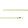 Light Green Skinny Womens Belt 2 Light Green Skinny Womens Belt -Belt Shop light green skinny womens belt 2