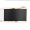 Mens Automatic White Belt With Gold Buckle -Belt Shop mens automatic white belt with gold buckle copy