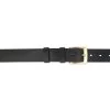 Mens Black Leather Belt With Gold Buckle -Belt Shop mens black leather belt with gold buckle 75usd 2