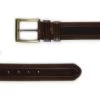 Mens Brown Belt Gold Buckle -Belt Shop mens brown belt gold buckle 351089 3