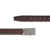 Mens Brown Belt With Slide Buckle 2 Mens Brown Belt With Slide Buckle -Belt Shop mens brown belt with slide buckle 3