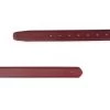 Mens Burgundy Leather Belt Strap Without Buckle 1 Mens Burgundy Leather Belt Strap Without Buckle -Belt Shop mens burgundy leather belt strap without buckle 2