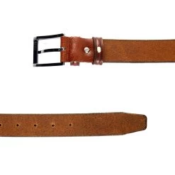 Mens Cowhide Belt – Brown Genuine Leather -Belt Shop mens cowhide belt brown genuine leather 351097 2