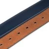 Mens Dress Blue Belt Strap Replacement Leather -Belt Shop mens dress blue belt strap replacement leather 3