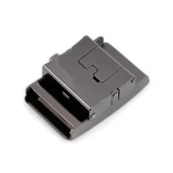 Mens Gunmetal Automatic Belt Buckle -Belt Shop mens gunmetal automatic belt buckle 3