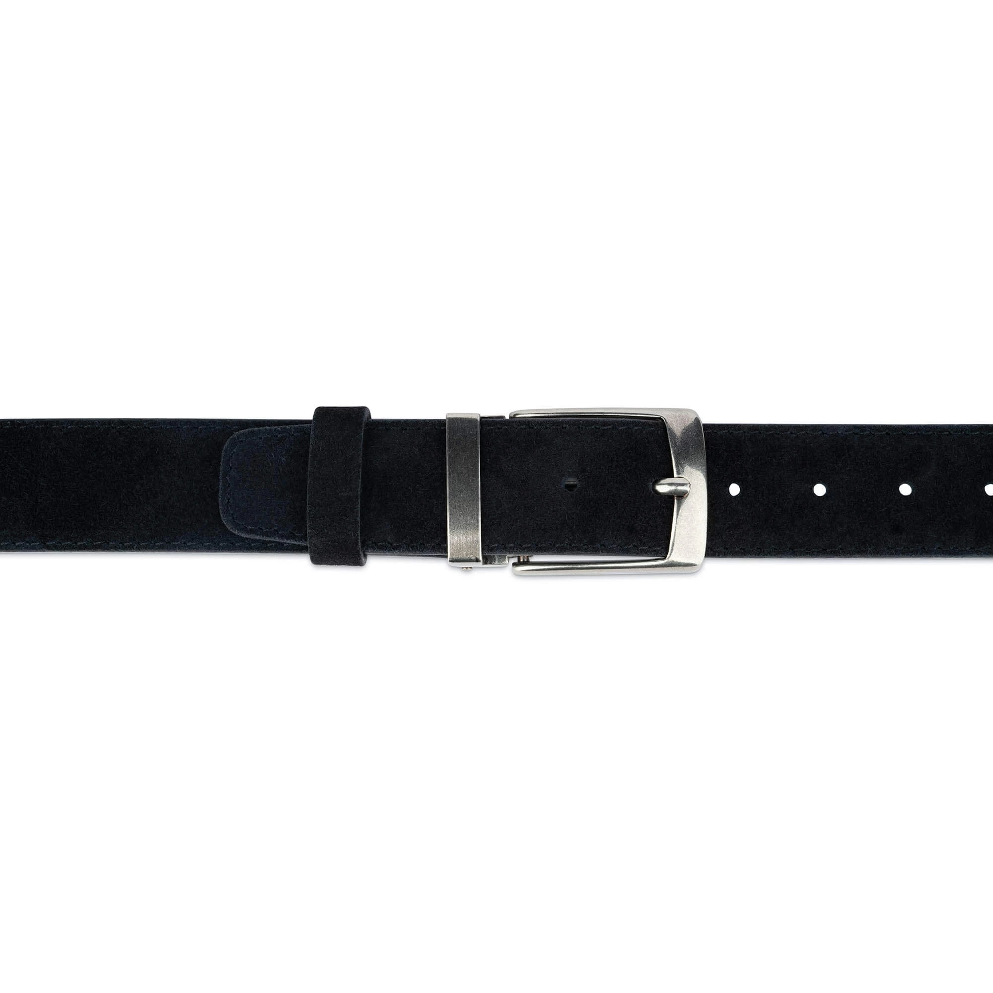 Mens Leather Belt For Jeans | Black Suede 4.0 Cm 3 Mens Leather Belt For Jeans | Black Suede 4.0 Cm