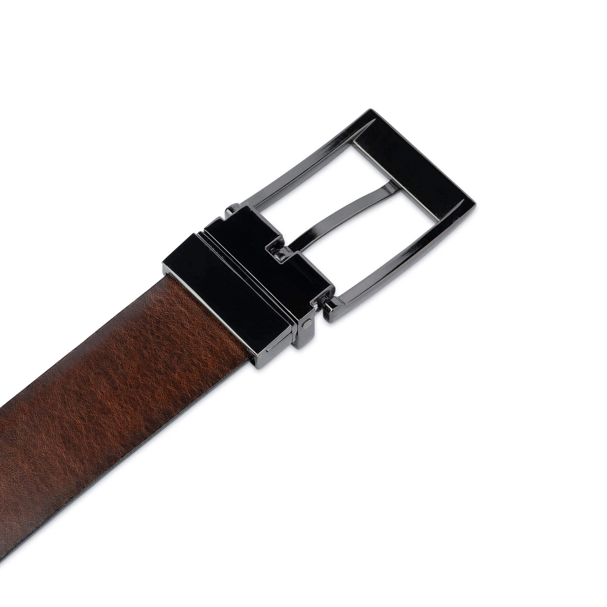 Men’s Leather Reversible Belt For Suit 5 Men’s Leather Reversible Belt For Suit - Image 3