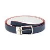Mens Light Grey Belt With Silver Buckle Reversible -Belt Shop mens light grey belt with silver buckle reversible 2