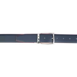 Mens Light Grey Belt With Silver Buckle Reversible -Belt Shop mens light grey belt with silver buckle reversible 5