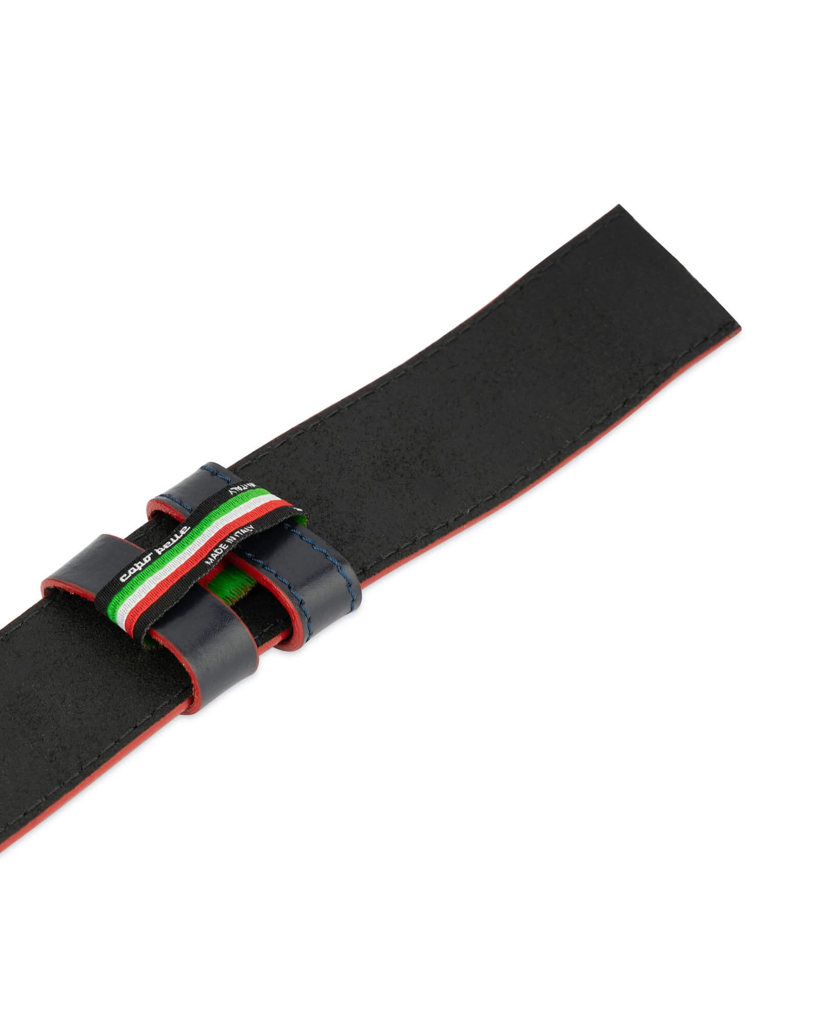 Mens Navy Blue Belt Strap 1.5 Inch 4 Mens Navy Blue Belt Strap 1.5 Inch - Image 2